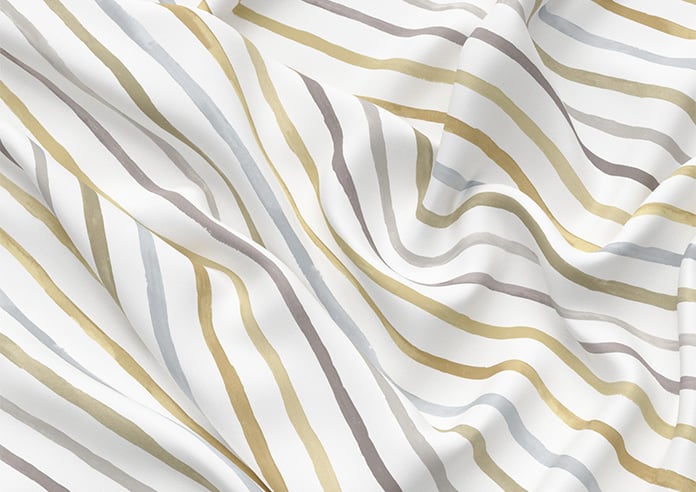 Vintage Stripe, Gold Coast - Motorised Roman Blind - Image 4